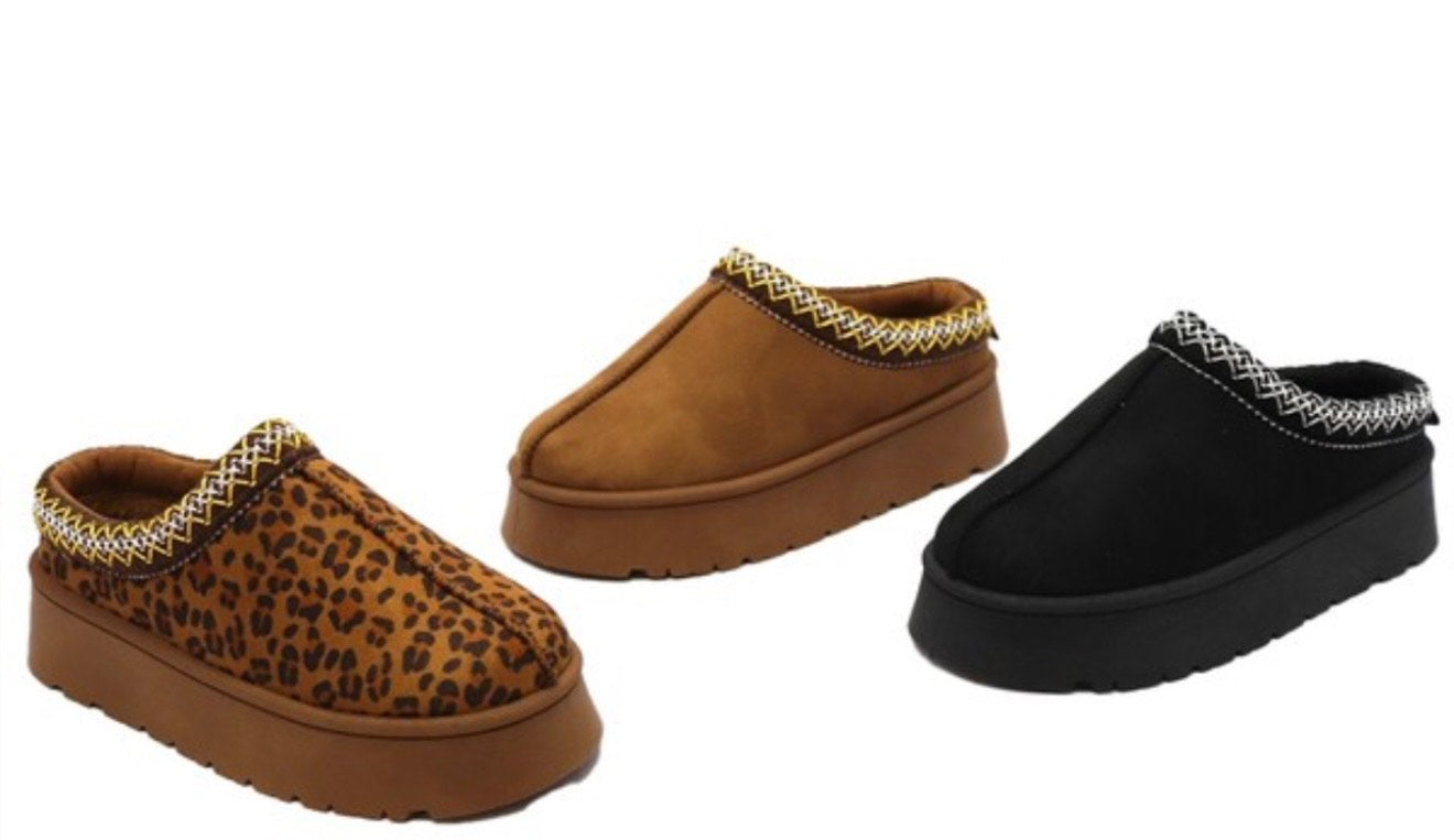 Winter Platform Slip-On Shoes